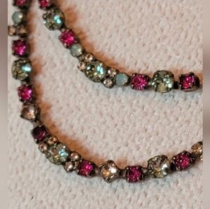 Sorrelli Elegant Multicolor Crystal Necklace